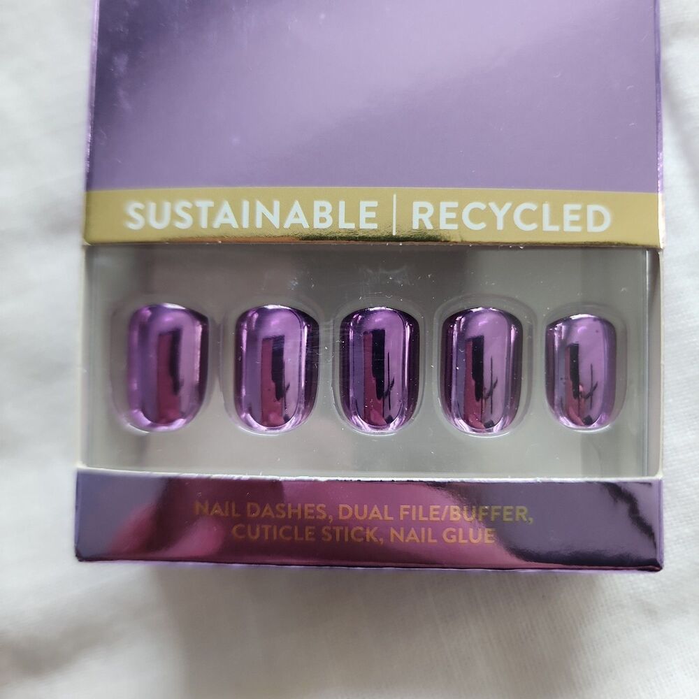 Red Aspen Nail Dashes Lot 4 Sets Manicure In A Dash Green, Purple, White, Blue - Picture 3 of 5